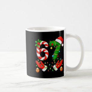 Caneca De Café Seis Sete Meme Natal 67 Papai Noel Natal Divertido