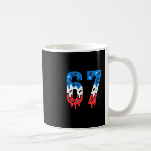 Caneca De Café Seis Sete Sorvete Derretido Esportes 67 Camiseta M