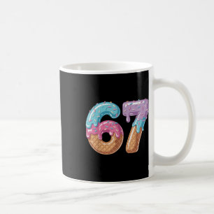Caneca De Café Seis Sete Sorvete Gotejamento Divertido 67 Meme Nú