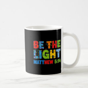 Caneca De Café Seja a Luz Mateus 5 14