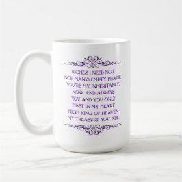 Caneca De Café Seja A Minha Visão (Gramática Moderna) - 15 oz. Ca