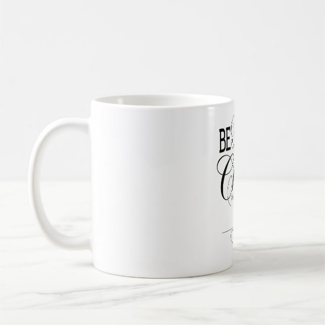 Caneca De Café Seja a mudança que você quer ver na camiseta (Esquerda)
