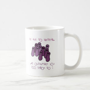 Caneca De Café Seja agradável às bactérias