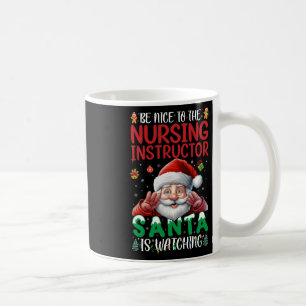 Caneca De Café Seja Bom Enfermeirar Papais noeis Instrutores Está