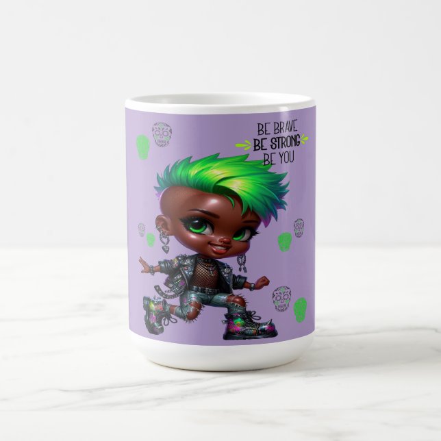Caneca De Café Seja Corajoso (Centro)