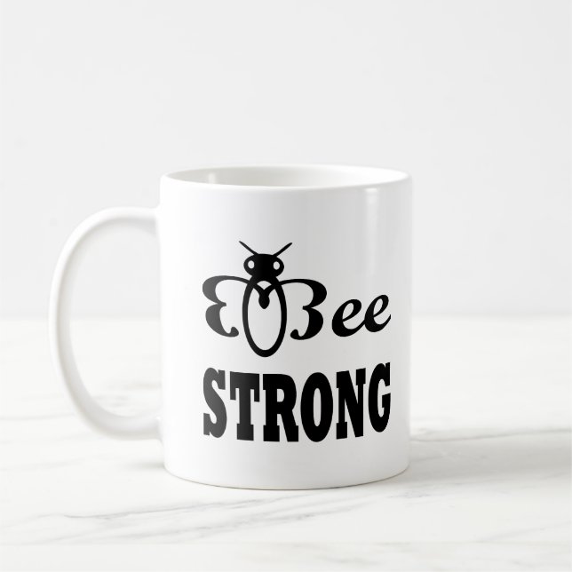 Caneca De Café Seja forte (Esquerda)
