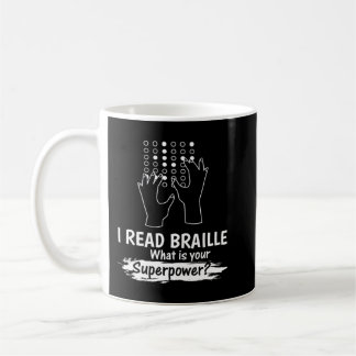 Caneca De Café Seja gentil com consciência tranquila Braille Pull