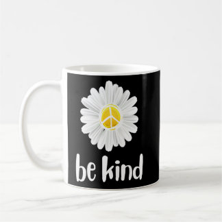 Caneca De Café Seja gentil com o símbolo da paz professor gentile