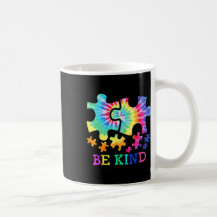 Caneca De Café Seja gentil Com Quebra-cabeça De Autismo Peças Tie