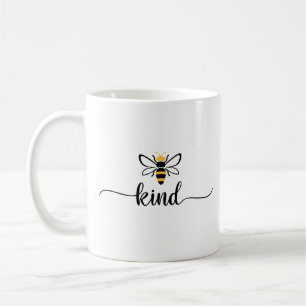 Caneca De Café Seja Gentil Tipografia Minimalista Moderna de Abel