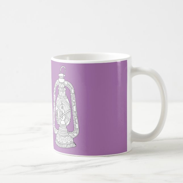 Caneca De Café Seja Lâmpada (Direita)