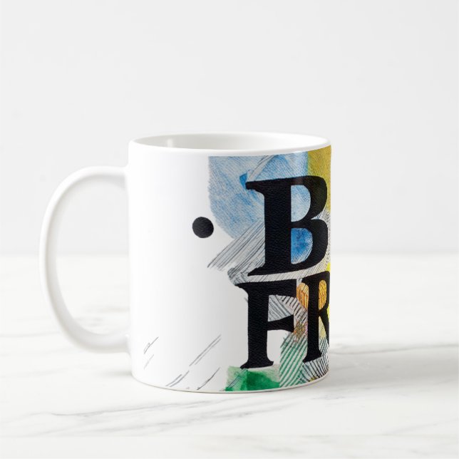 Caneca De Café Seja livre (Esquerda)