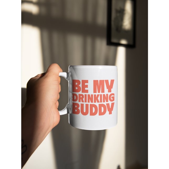 Caneca De Café Seja Meu Bebendo, Diversão Amigo E Café Frio (Criador carregado)