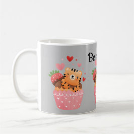 Caneca De Café Seja meu namorados de tigres de tigre