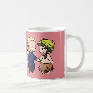 Caneca De Café Seja meus namorados minúsculos (de Viking)!