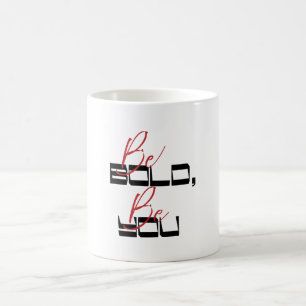 Caneca De Café Seja Negrito Com Os Controlos De Cor SVG