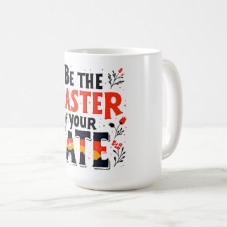 Caneca De Café Seja o mestre do seu destino
