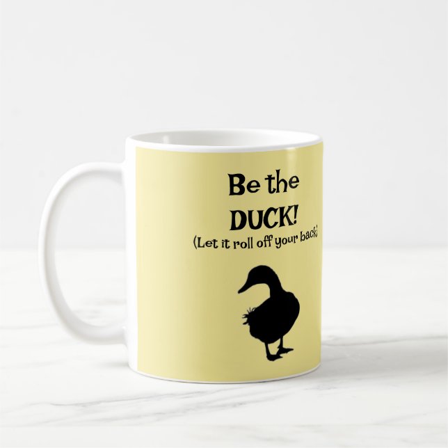 Caneca De Café Seja o PATO! (Esquerda)