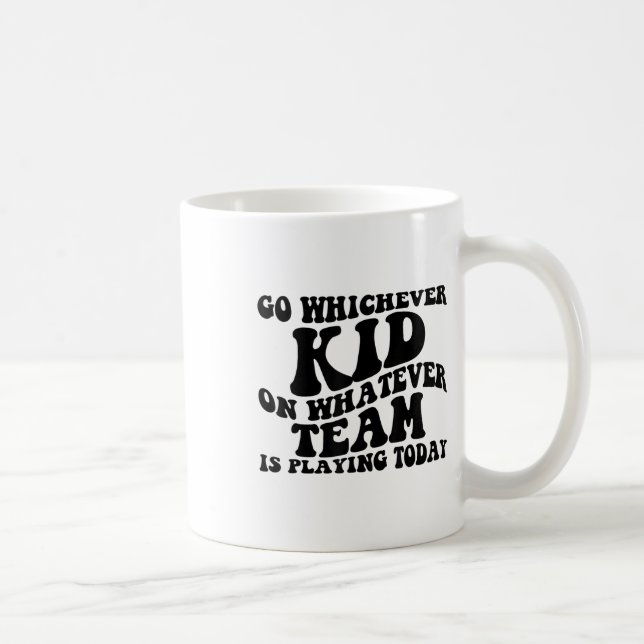 Caneca De Café Seja Qual For A Criança Jogando Qualquer Que Seja  (Direita)