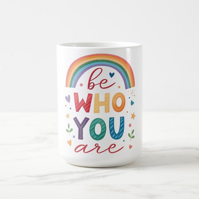 Caneca De Café Seja quem você é (Centro)