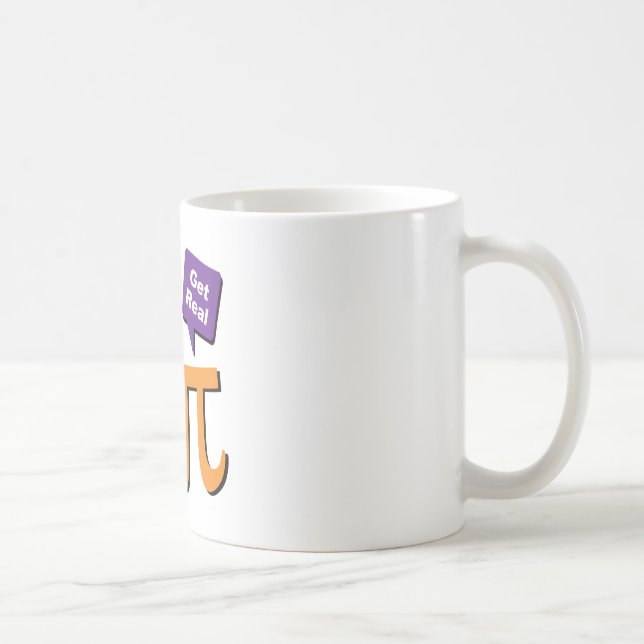 Caneca De Café Seja racional - obtenha real (Direita)
