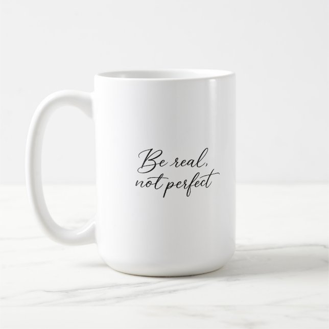 Caneca De Café Seja real (Esquerda)