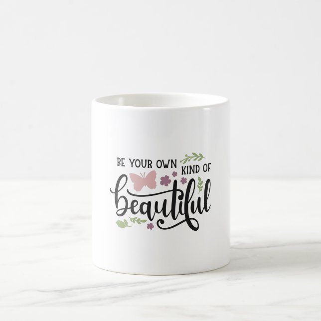 Caneca De Café Seja seu próprio tipo bonito (Centro)