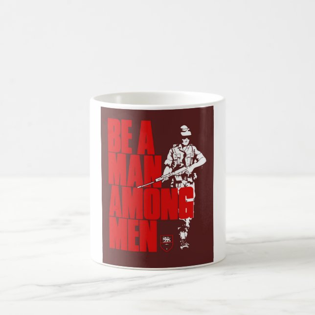 Caneca De Café Seja Um Entre A Mug De Café Do Exército Da Rodésia (Centro)