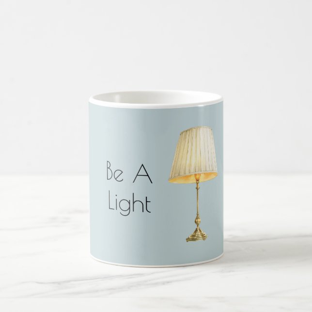 Caneca De Café Seja Uma Luz (Centro)