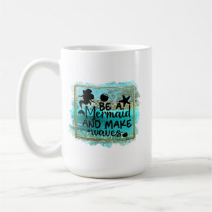Caneca De Café Seja Uma Sereia