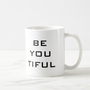 Caneca De Café Seja Você Tiful Simples