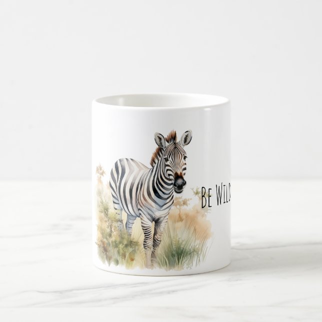 Caneca De Café Seja Zebra Selvagem (Centro)