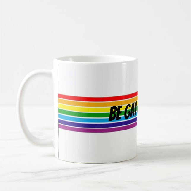 Caneca De Café Sejam crimes de gay (Esquerda)
