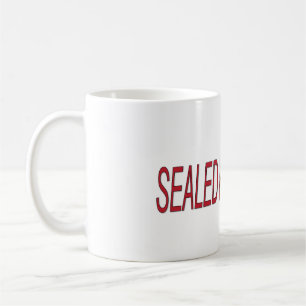 Caneca De Café selado com citações de amor de beijo