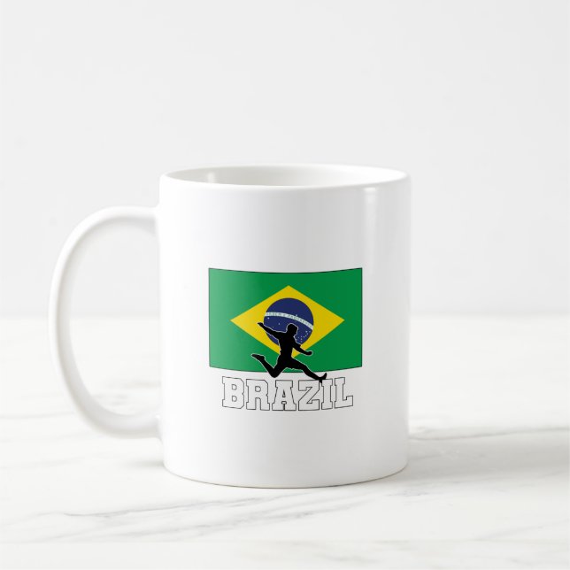 Caneca De Café Seleção Brasileira de Futebol (Esquerda)