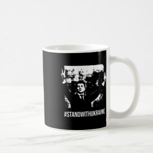 Caneca De Café Selenskyj Fique Com a Ucrânia Pare a Guerra Apoie 