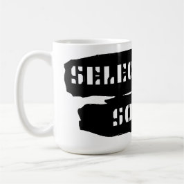 Caneca De Café Seletivamente Social