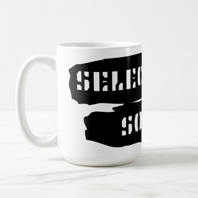 Caneca De Café Seletivamente Social (Esquerda)