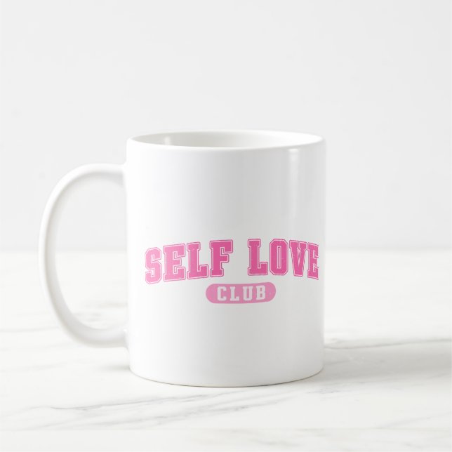 Caneca De Café Self Love Club (Esquerda)