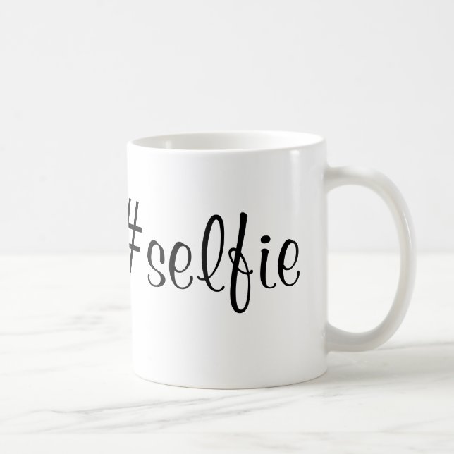 Caneca De Café #selfie (Direita)