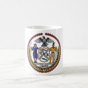 Caneca De Café Selo da Cidade de Nova York