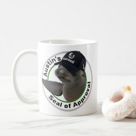 Caneca De Café Selo de Aprovação Certificado | Selo Personalizado