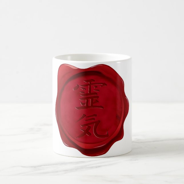 Caneca De Café selo de cera - REIKI (Centro)