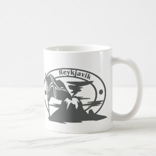 Caneca De Café Selo de Reykjavik