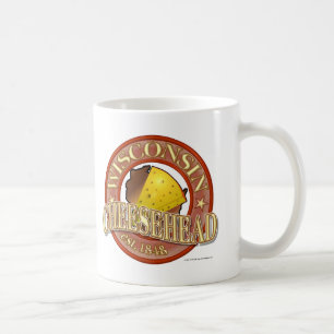 Caneca De Café Selo de Wisconsin Cheesehead