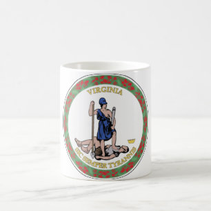 Caneca De Café Selo do Estado da Virgínia