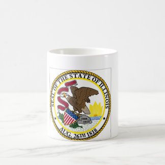 Caneca De Café Selo do estado de Illinois