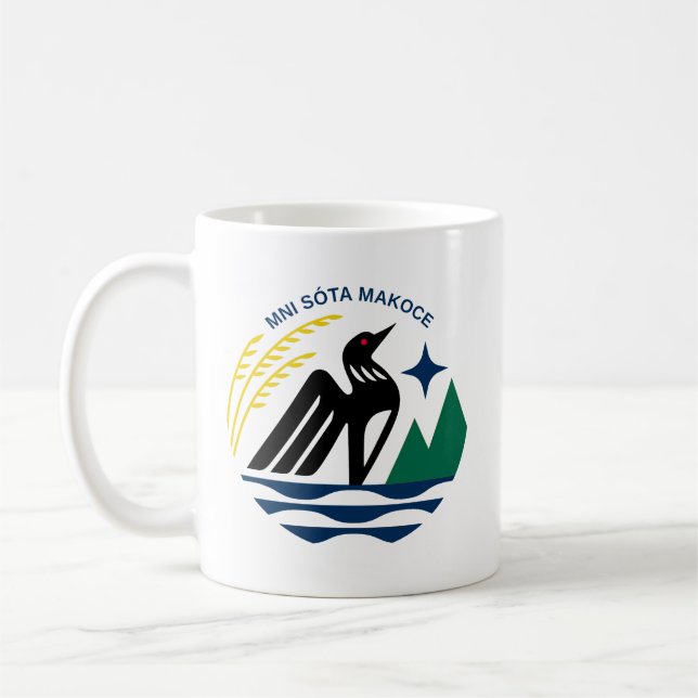 Caneca De Café Selo do Estado de Minnesota (Esquerda)