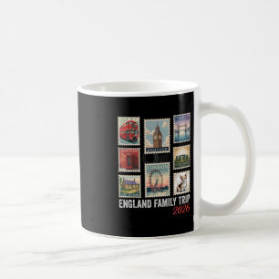 Caneca De Café Selo Postal Inglaterra Viagem Familiar 2026 London