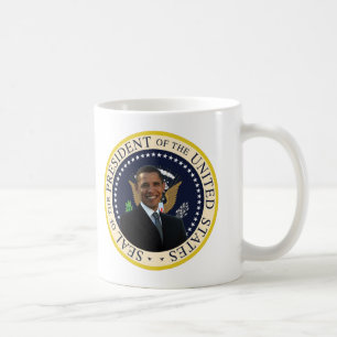 Caneca De Café Selo presidencial de Obama